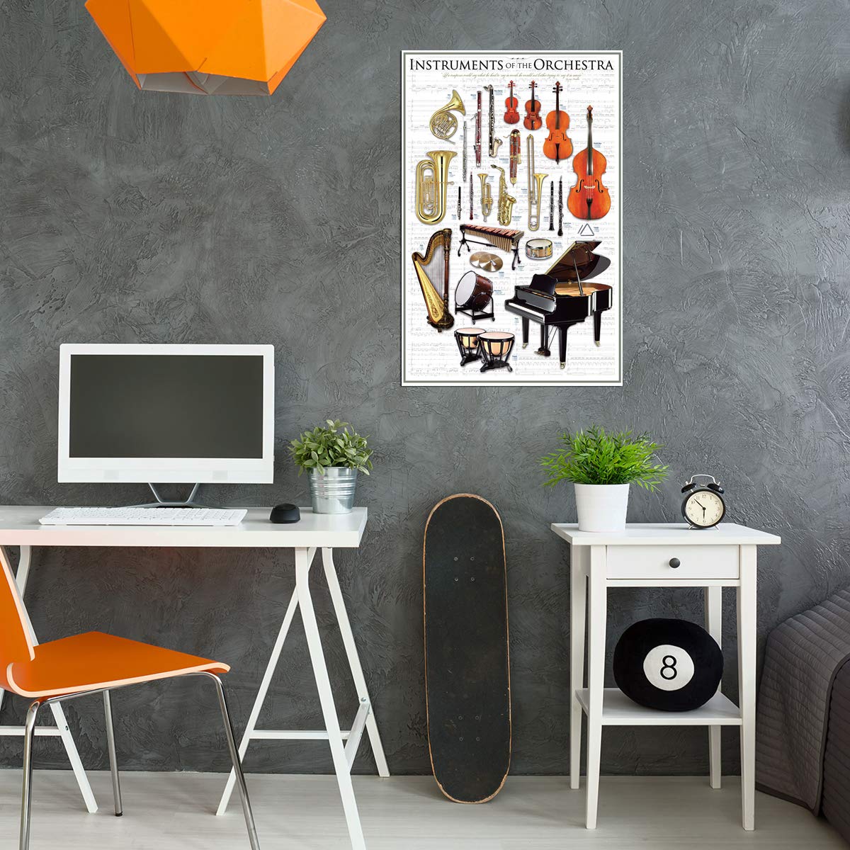 クリアポスター オーケストラ Amazon.co.jp: EuroGraphicsオーケストラのポスターの2450から1410楽器